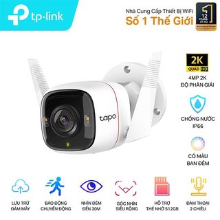Camera IP Wifi TP-Link Tapo C320WS 4MP/ ngoài trời