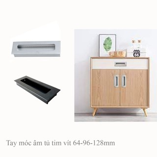 Tay tủ âm Hợp kim nhôm