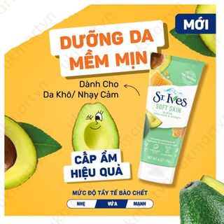 Sữa rửa mặt tẩy tế bào da chết St.Ives