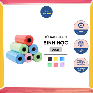 Túi nilon đựng phân, rác cho chó mèo thú cưng tự phân hủy tiện lợi
