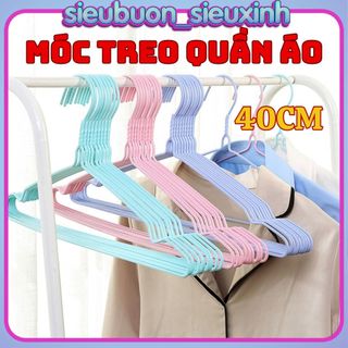  Móc quần áo người lớn 40cm mắc kẹp quần áo Móc treo sắt với độ chịu lực tốt bền đẹp nhiều màu sắc HL113 