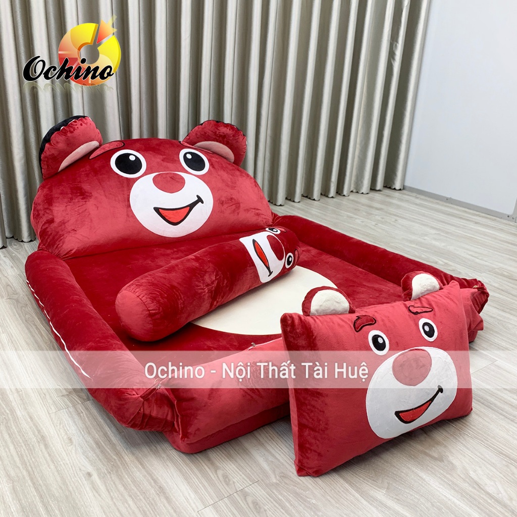 Giường Nệm Hình Thú Cho Bé Dáng Nôi Bền Đẹp