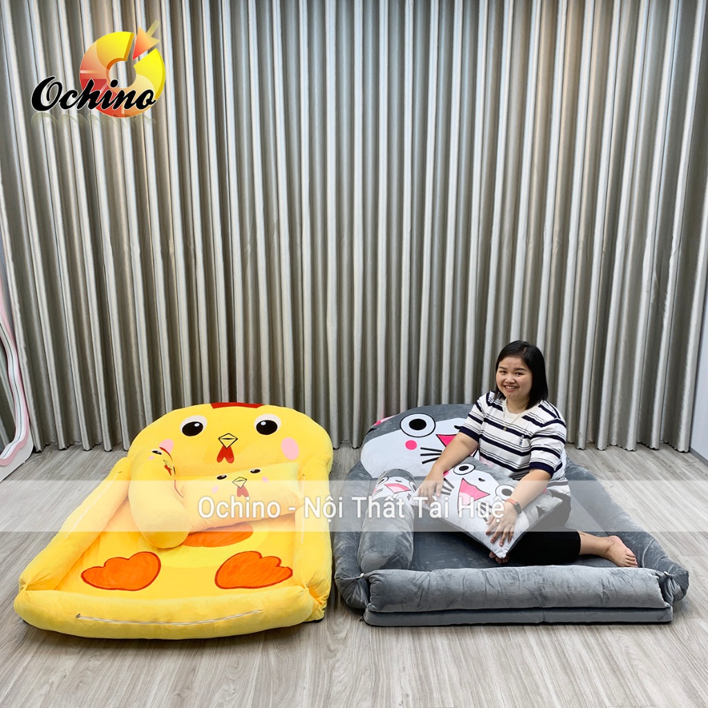 Giường Nệm Hình Thú Cho Bé Dáng Nôi Bền Đẹp