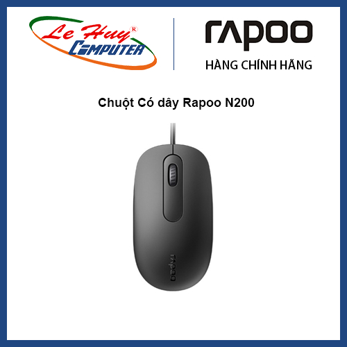 Chuột máy tính có dây Rapoo N200