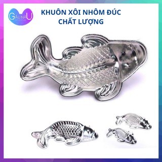 Khuôn xôi, khuôn bánh hình cá chép To .ĐTCA