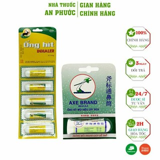 Ống hít mũi hiệu cây búa - ống hít inhaler pharmedic