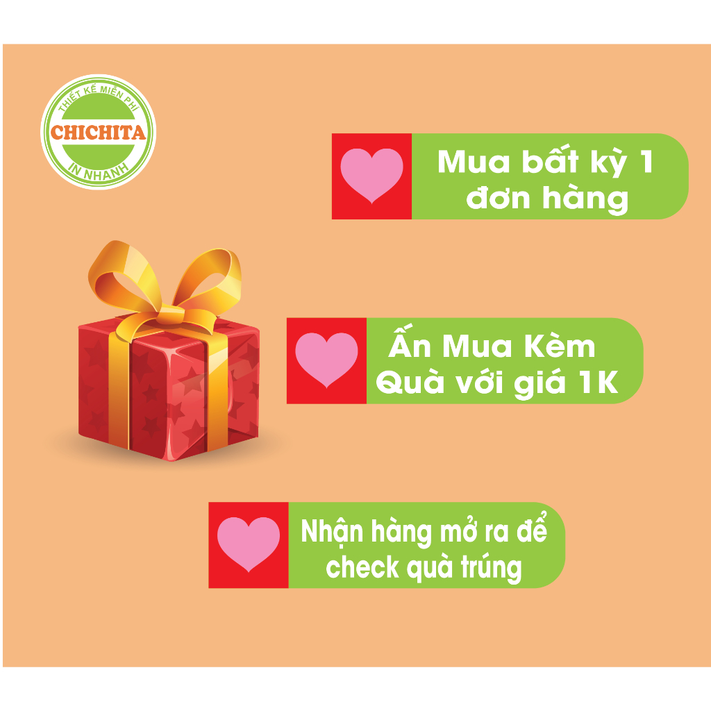 Quà tặng may mắn CHICHITA SHOP