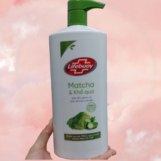 SỮA TẮM DETOX VÀ SẠCH KHUẨN LIFEBUOY MATCHA KHỔ QUA 800G, HÀNG CHÍNH HÃNG