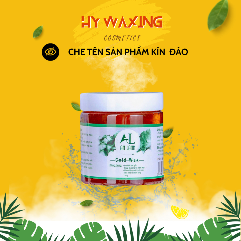 Hũ Sáp Wax Lông Dạng Lạnh An Toàn Cho Da Tiệm HYWAXING (Tặng 50 Giấy Wax+2Que Gỗ) 971