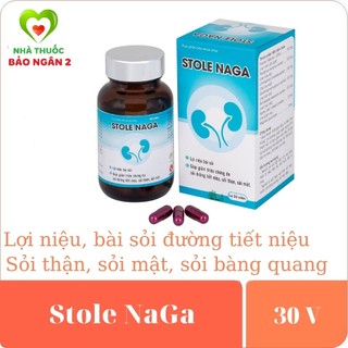 Stole Naga - Hỗ trợ tiêu tán sỏi thận, sỏi mật, sỏi đường tiết niệu, thanh nhiệt giải độc, lợi tiểu, tiểu rắt, tiểu buốt