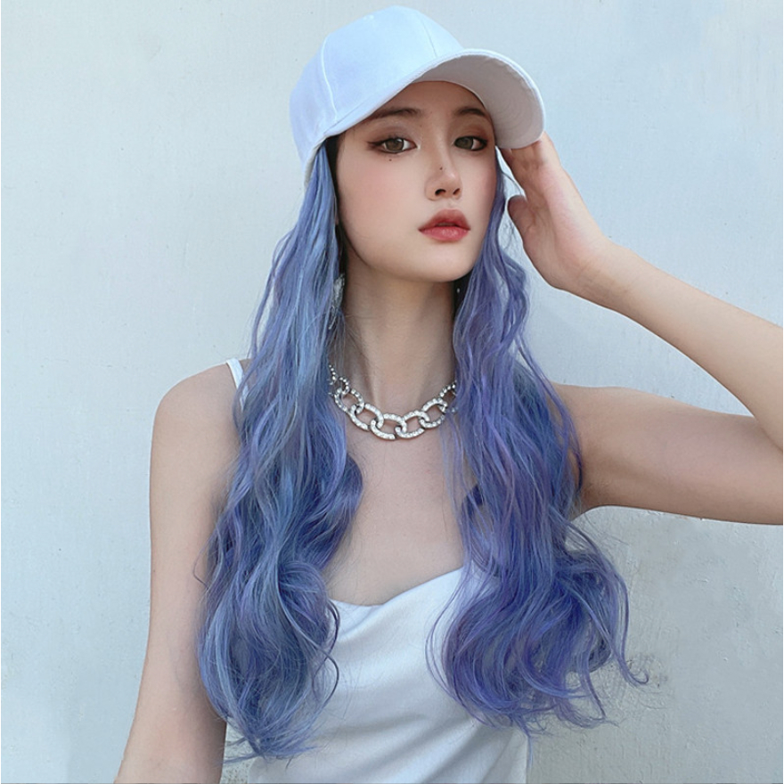 Nón mũ tóc giả nguyên đầu Hàn Quốc