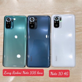Rm note 10 4g - lưng vỏ xiaomi redmi note 10s có viền kính cam - nắp lưng - nắp pin redmi note 10s có lens