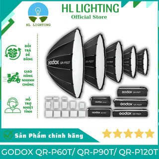 Softbox thao tác nhanh godox qr-p60t, qr-p90t, qr-p120t đến từ hl lighting