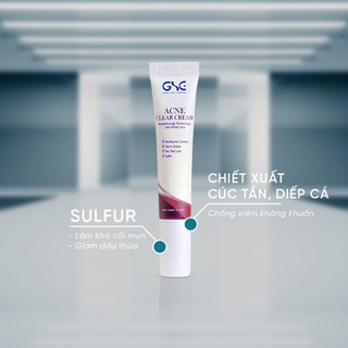 Kem mụn gsc acne clear cream 15ml
