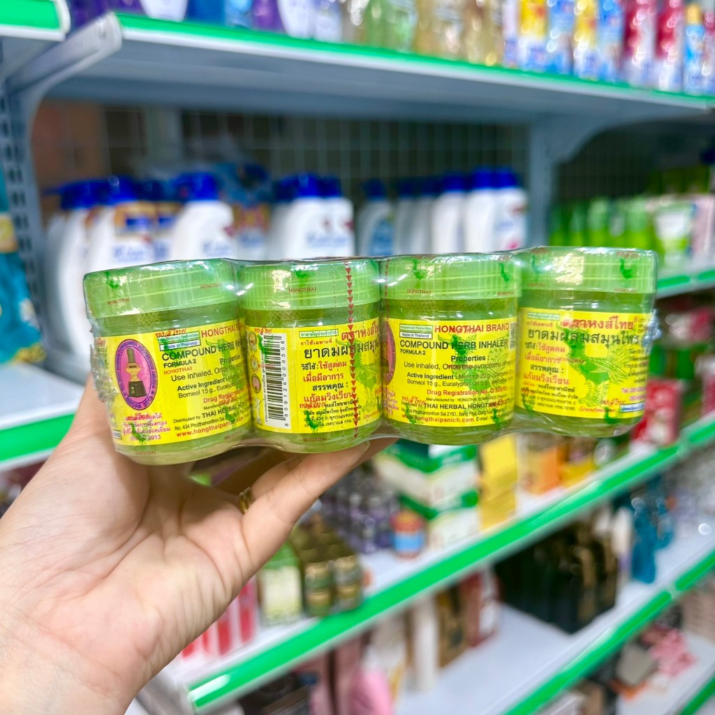 Hủ hít thảo dược Hong Thai traditional Thai herbal - Hỗ trợ xoang