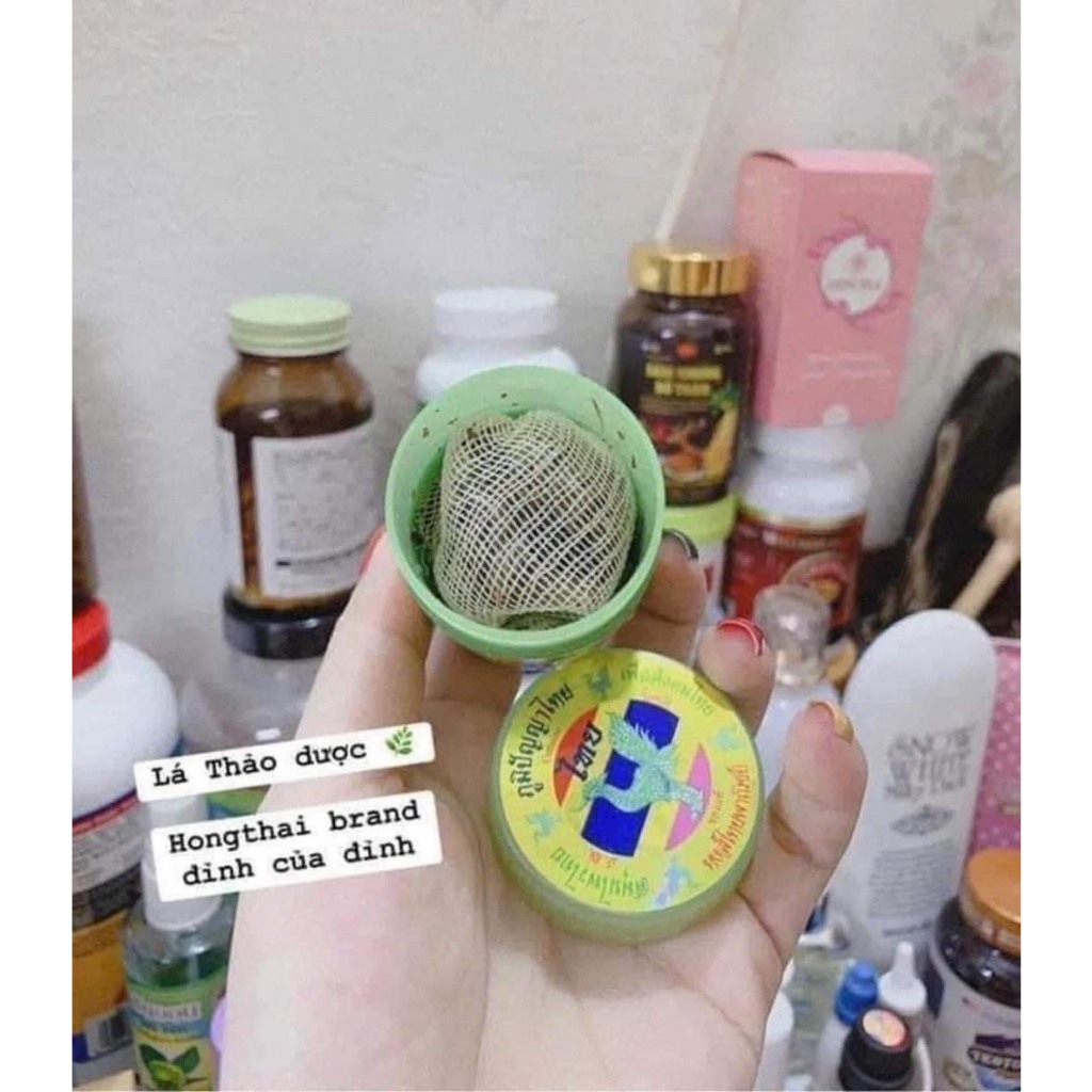 Hủ hít thảo dược Hong Thai traditional Thai herbal - Hỗ trợ xoang