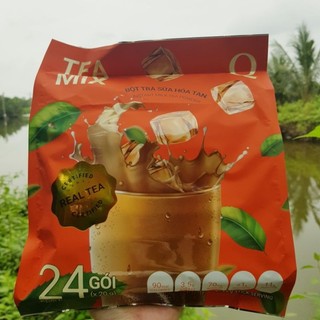 Trà sữa tea mix trần quang - bịch 24 gói
