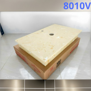 Bàn Đá Granite Có Vân Đặt Lavabo 8010D