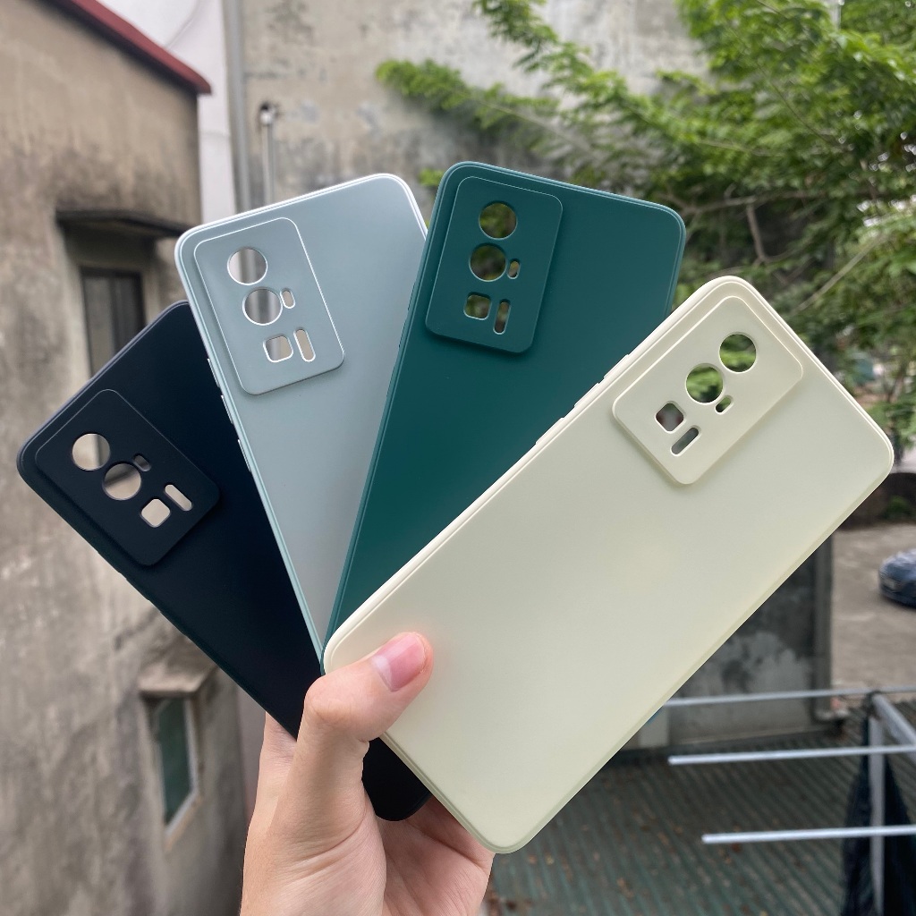 Ốp lưng chống bẩn Xiaomi Redmi K60 / K60E / K60 Ultra / Poco F5 Pro / K40 Gaming / K40S / K40 , Viền vuông, mặt lưng mềm