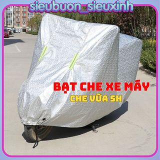 Bạt phủ xe máy che SH áo trùm phủ bọc che nắng mưa xe máy các dòng phân khúc từ nhỏ tới lớn vải tráng nhôm cao cấp OXM