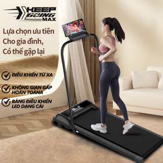 Máy chạy bộ trong nhà, máy đi bộ gấp gọn, chống sốc EVA bảo hành 12 tháng