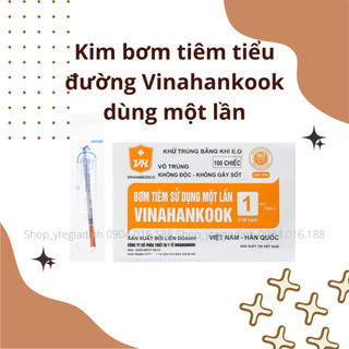 Kim bơm tiêm tiểu đường Vinahankook dùng một lần
