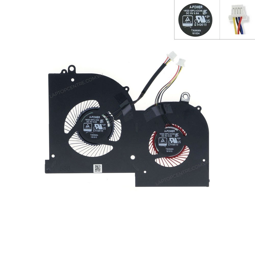 Quạt MSI GS65 16Q2-GPU-CW GPU Tương thích GS65VR MS-16Q2