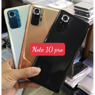 Bộ vỏ Zin xiaomi Redmi Note 10 pro có phím bấm.kính camera