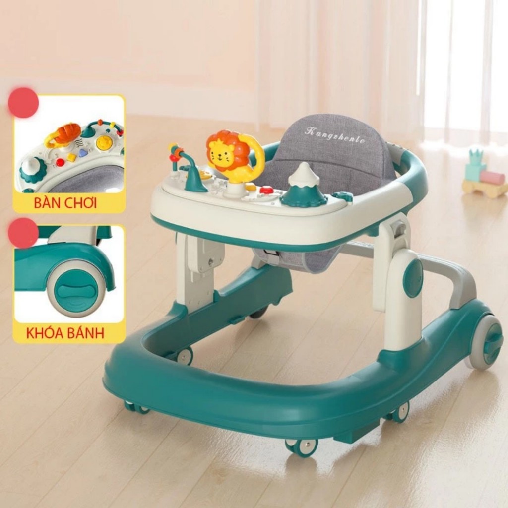 Xe tập đi cho bé chữ U V-Baby 606, đa năng, tạo cho bé hướng cố định khi di chuyển hàng loại 1 S4