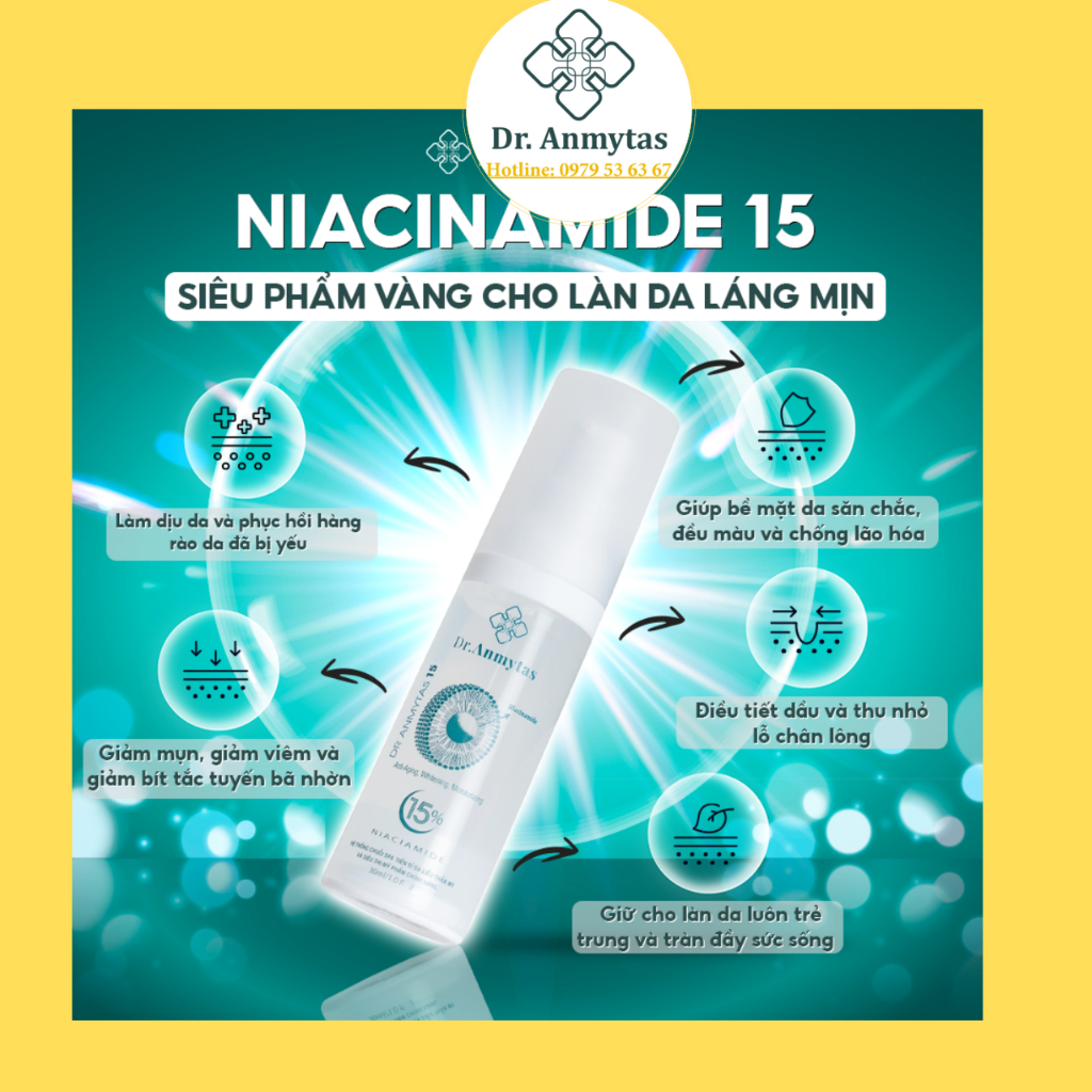 Serum Niacinamide 15% Dr Anmytas