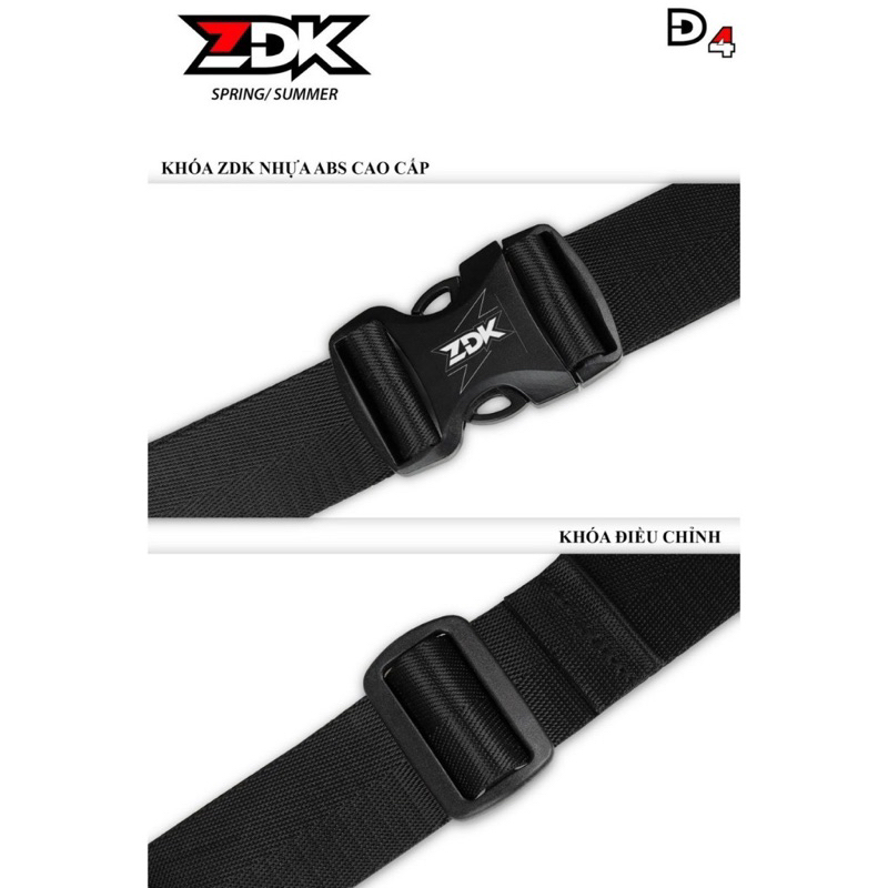 Túi đeo chéo thể thao đa năng ZDK D4, phù hợp đi chơi, đi phượt, du lịch, dã ngoại, đạp xe