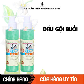 Dầu gội bưởi dưỡng tóc đẩy tóc mọc nhanh, giảm rụng tóc, chống hói, mái tóc dày dài, hết khô xơ, mềm mượt 150ml