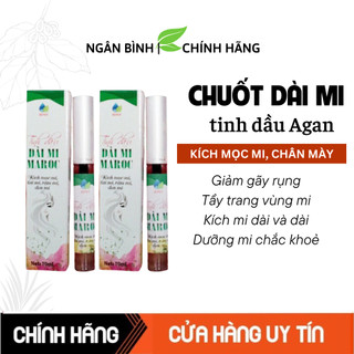 Tinh dầu dài mi Maroc dưỡng mi dài, dày đậm cho đôi mắt thêm long lanh, thu hút 10ml