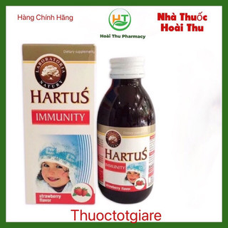 [ Kèm Quà Tặng ] Hartus Immunity - Tăng đề kháng cho bé ( Chính Hãng Ba Lan)
