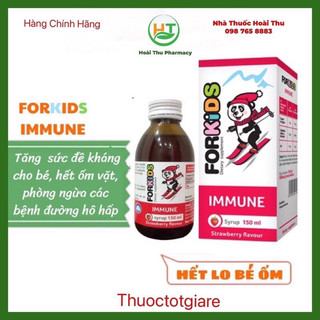 [ Kèm Quà Tặng ] Forkids Immune - Tăng đề kháng , tăng miễn dịch cho bé ( Chính Hãng Ba Lan )
