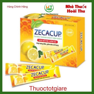Siro ho Zecacup dạng túi - Giúp bổ phế , giảm ho, loãng đờm ( Hộp 15 túi )