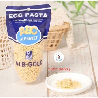 Nui trứng Egg Pasta nhiều hình (hình chữ cái abc) 90g