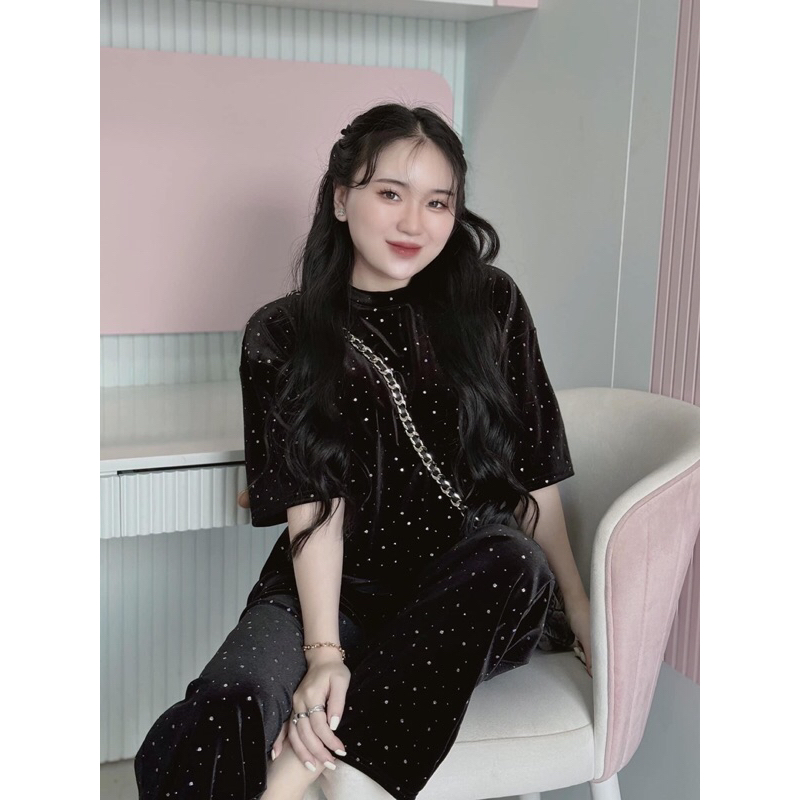 SET DÀI NHUNG BLING BLING