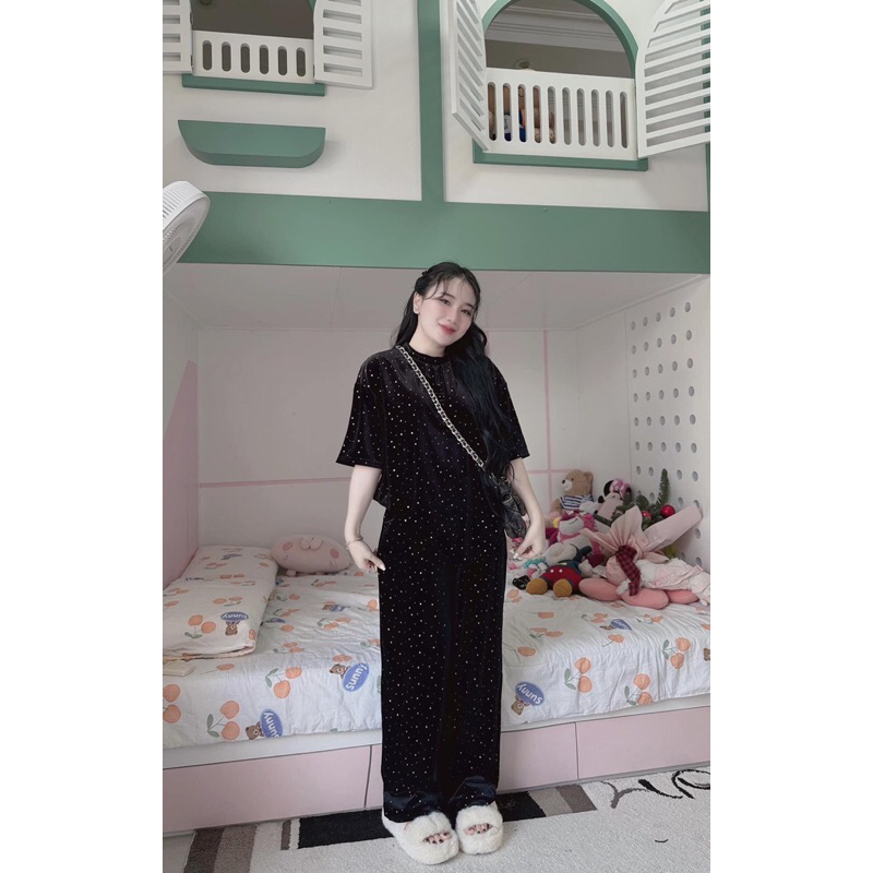 SET DÀI NHUNG BLING BLING