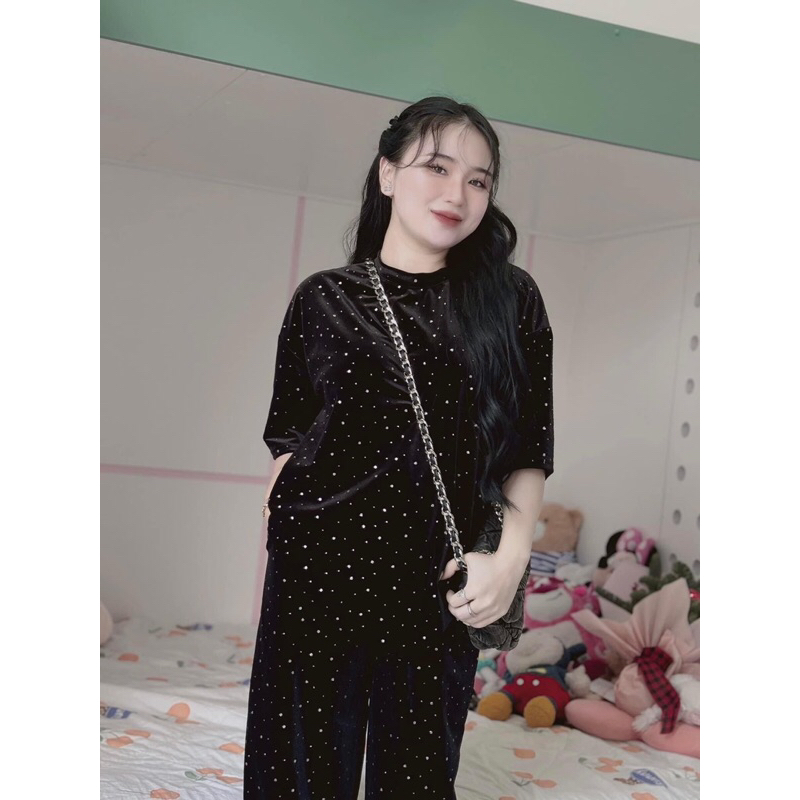 SET DÀI NHUNG BLING BLING