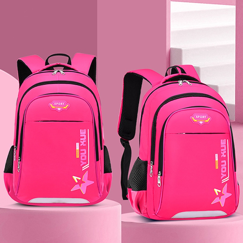 Balo Cặp sách học sinh chống thấm nước, phản quang ban đêm cho bé trai gái tiểu học BALO-826