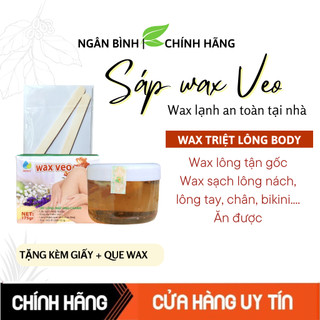 Wax VEO triệt lông vùng nách, lông tay, chân,... an toàn, nhanh chóng, da trắng láng mịn