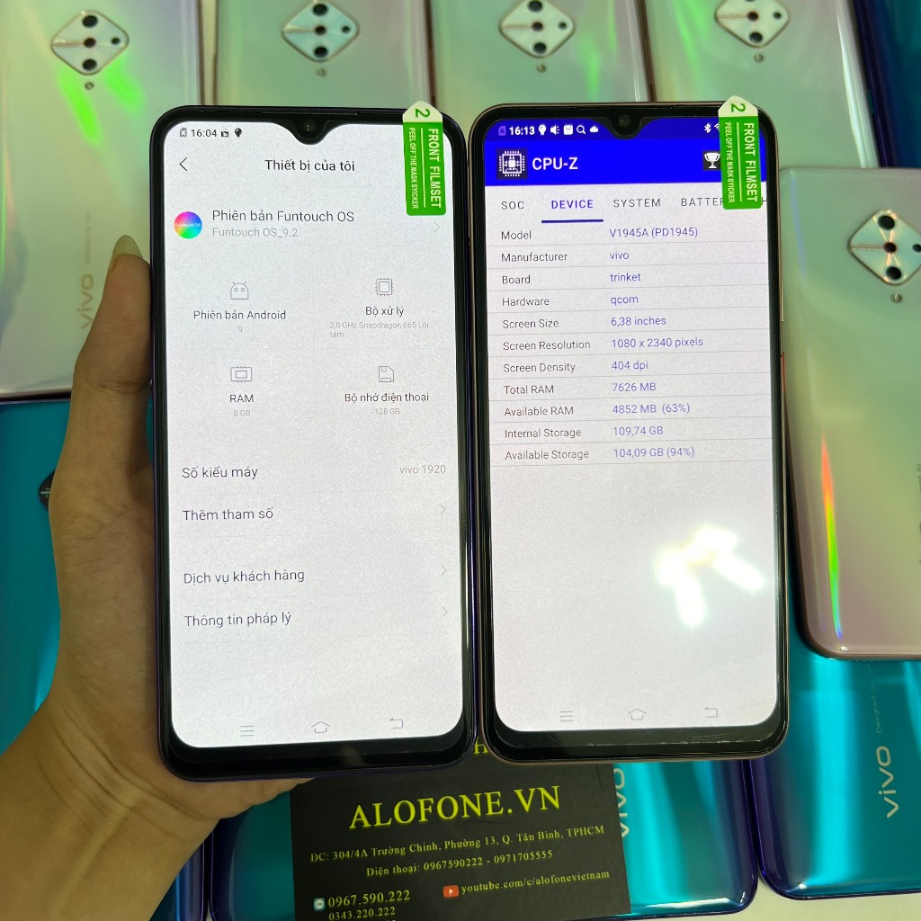 Điện thoại Vivo Y9s RAM 8GB, bộ nhớ 128GB màn hình super AMOLED sắc nét, 4 camera chụp ảnh ấn tượng