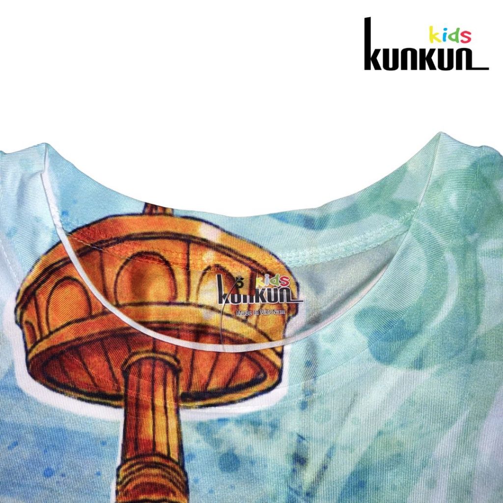 Bộ đồ trẻ em thun lạnh in 3D hình Luffy cho bé Trai Kunkun Kids TP673 -  chất thun lạnh thông thoáng cho bé 10-60kg