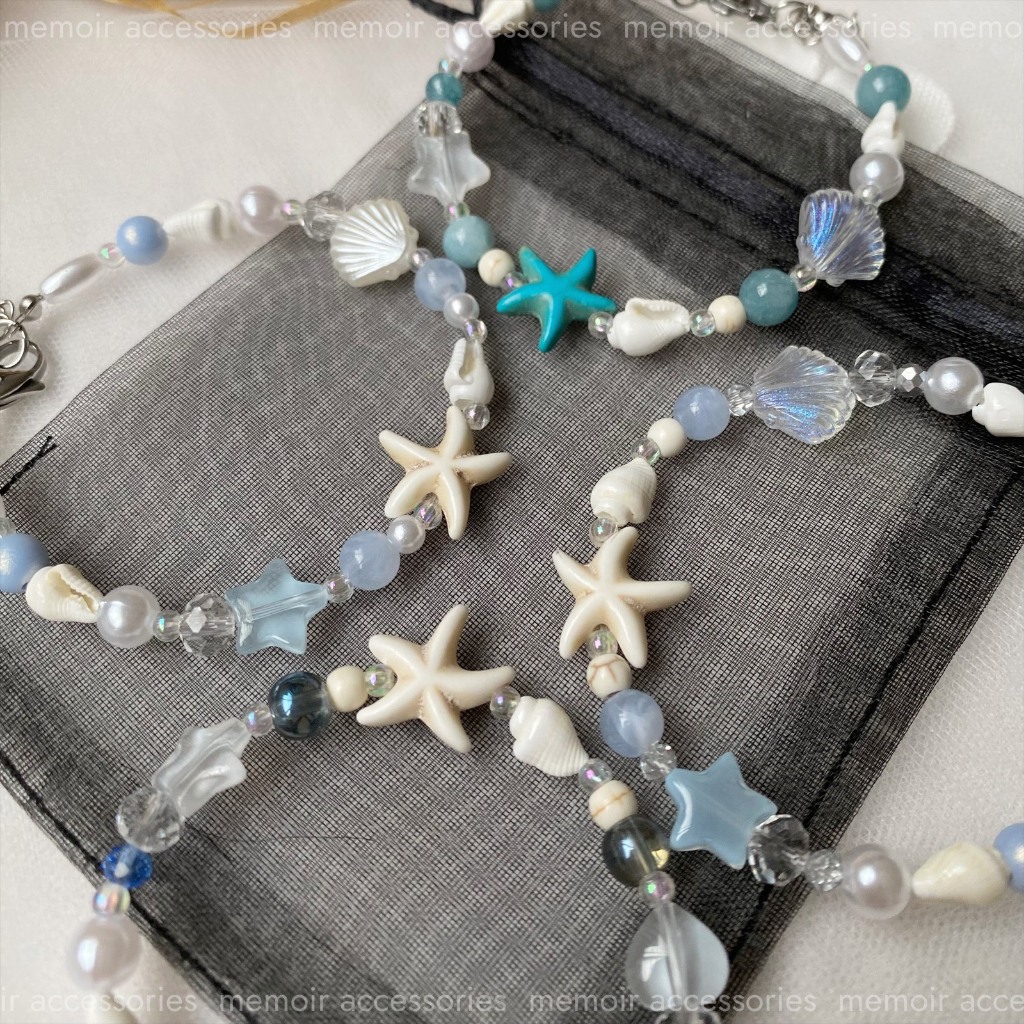 Starfish / Vòng tay sao biển xanh mát