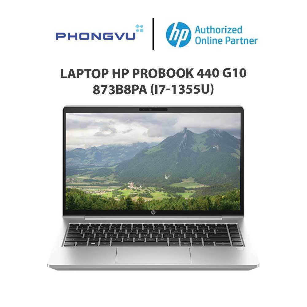 Laptop HP ProBook 440 G10 - 873B8PA (i7-1355U) (Bạc) - Bảo hành 12 tháng