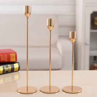  Set 3 chân đế đựng nến thơm Relaxcandle cao 24cm 28cm 34cm trang trí tiệc cưới tiệc tối 
