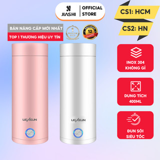 Bình đun nước mini siêu tốc JIashi trong vòng 5 phút pha sữa, trà, cafe, đi du lịch dã ngoại hàng nội địa cao cấp BDN01
