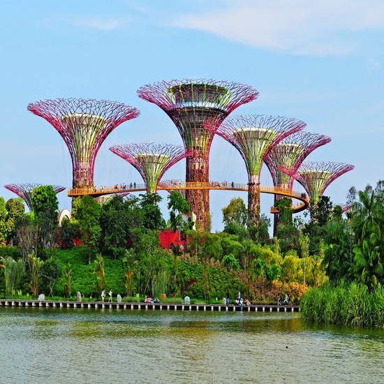 Singapore 3N2Đ: Tặng vé tham quan Floral Fantasy Dome