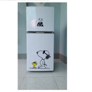 GIẤY DÁN TỦ LẠNH - SNOOPY ĐỨNG - Decal chống thấm nước